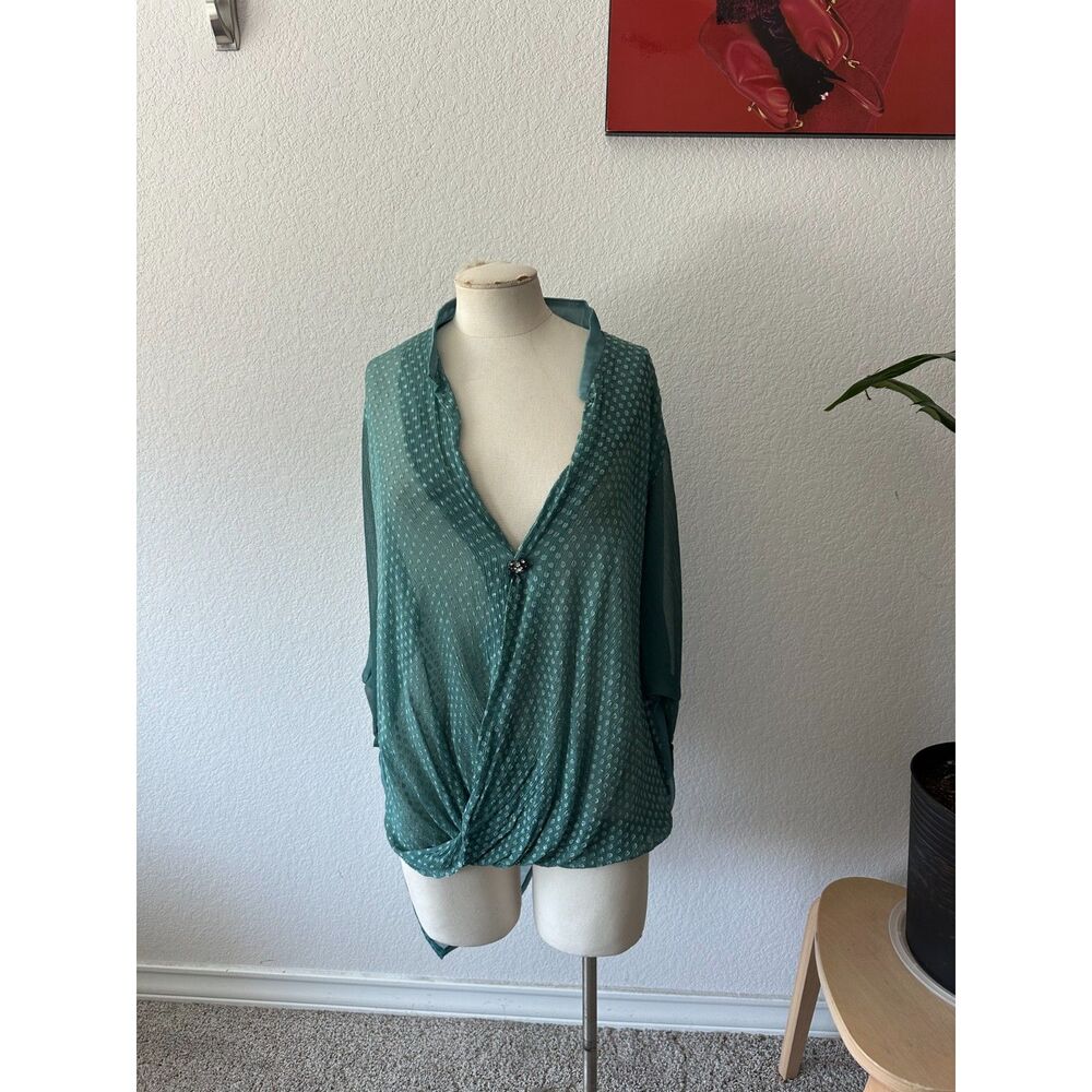 Aratta Silent Journey Faux Wrap High Low Top